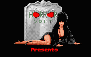 Personal Nightmare title screen for Atari ST